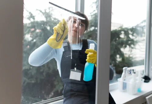 Nettoyage de vitres intérieures et extérieures à Saint-Brice-de-Landelles